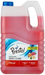 Amazon Brand - Presto! Disinfectant Surface/Floor Cleaner-5 L(Floral)|Kills 99.9% Germs