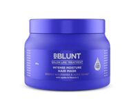 BBLUNT Intense Moisture Hair Mask with Jojoba Oil & Vitamin E for Nourished & Shiny Hair - 250 g