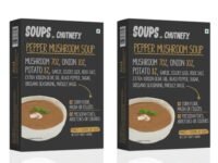 Chutnefy Instant Pepper Mushroom Soup - Pack of 2 (Serves 4) |Healthy Vegetable Soups | Home Style Ready to Eat - No Cooking Needed | 0% Additives and Preservatives