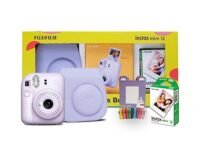 Fujifilm Instax Mini 12 Happiness Box with 40 Shots- Purple