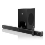 GOVO GoSurround 880 Dolby Digital | 240W Sound bar, 2.1 Channel Home Theatre, 6.5" subwoofer, HDMI, Opt, AUX, USB & Bluetooth, 3 Equalizer Modes, Stylish Remote & LED Display (Black)