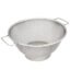 Kuber Industries Small Stainless Steel Colander/Strainer for Pasta, Noodles, Grains, Vegetables and Fruits with Handle (Silver)