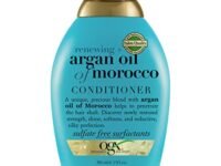 OGX Renewing + Argan Oil Of Morocco Hydrating Hair Conditioner, Cold-Pressed Argan Oil To Help Moisturize, Soften & Strengthen Hair, Paraben-Free With Sulfate-Free Surfactants, 385Ml,1 Count