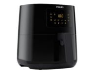 PHILIPS Digital Air Fryer HD9252/90 with Touch Panel, uses up to 90% less fat, 7 Pre-set Menu, 1400W, 4.1 Liter, with Rapid Air Technology (Black), Large