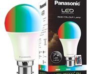 Panasonic 7W Led Rgb Bulb (Multicolour, Pbum11070,B22D,Ba11)