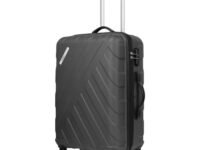 Safari Ray 67cm Medium Check-in Trolley Bag Hard Case Polycarbonate 4 Wheels 360 Degree Wheeling System Luggage, Travel Bag, Suitcase for Travel, Trolley Bags for Travel, Gun Metal