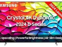 Samsung 138 cm (55 inches) D Series Brighter Crystal 4K Dynamic Ultra HD Smart LED TV UA55DUE80AKLXL (Titan Gray)