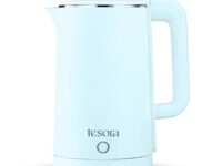 Tesora Premium Electric Kettle | 1.8 Liter | Stainless Steel Inner Body | Auto Power Cut | Boil-Dry Protection | Cool Touch Double Wall | 1500 Watts |1-Year Warranty by Tesora | Blue