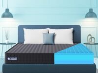 The Sleep Company SmartGRID Orthopedic Pro - Doctor Recommended | Pressure Relieving | Scientifically Proven 5 Zone Support | 10 Inch King Size AIHA Certified Firm Mattress for Back Pain | 78x72