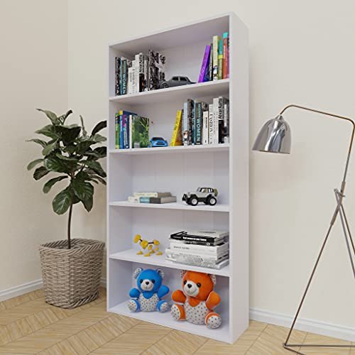 VIKI | Bookcase/Bookshelf (frosty white) | Uran
