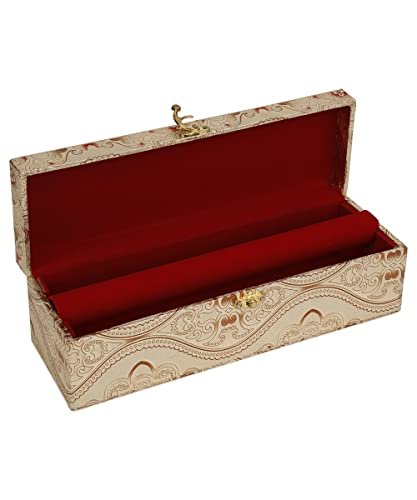 Vararo Wooden Bangle Storage Box Women for Jewellery, Bangle Box, Vanity Box, CHURI Vanity Make up Jewellery Vanity Box Single Rod Bangle Box