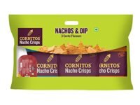 Cornitos Nachos with Salsa Combo, 120g
