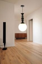GAUVIK 71 Doom Milky Glass Ceiling Hanging Pendant Light for Decoration of Home Decor (Pack of 1