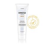 Dermafique Vitality Flash Facial Cleanser – 100ml, Orange Zest Extract Removes Sebum (Oil), Face Wash with Micro Pearls Exfoliator | Soap, Paraben & Alcohol Free | Dermatologist Tested