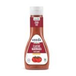 VEEBA Classic Marinara Pasta and Pizza Sauce | Fat Free| No Artificial Flavours | No Added Colours - 310 G/380 Gm (Weight May Vary)