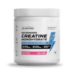 Wellcore - Pure Micronised Creatine Monohydrate | Fruit Fusion (122g, 33 Servings), Rapid Absorption, Enhanced Muscle Strength & Power, Fast Recovery, Increased Muscle Mass