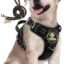Doggo Bite Premium Reflective Dog Vest Harness| Soft Breathable| Padded Handle| Adjustable Straps & Dual Lock Buckle| No-Choke Design with Free Leash-12mm Chest (22-30 inch) All Medium Breeds 12-27 Kg