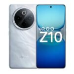 iQOO Z10 5G (Glacier Silver, 8GB RAM, 128GB Stroage) | India's Biggest Ever 7300 mAh Battery | Snapdragon 7s Gen 3 Processor | Brightest Quad Curved AMOLED Display in The Segment