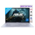 ASUS Vivobook 15,13th Gen,Intel Core i7-13620H(Intel UHD iGPU/16GB RAM/512GB SSD/FHD/15.6"/60Hz/Backlit Keyboard/Windows 11/M365 Basic (1Year)*/Office Home 2024/Cool Silver/1.70 kg) X1502VA-BQ837WS