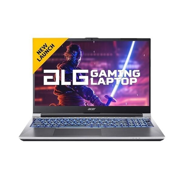 Acer ALG, Intel Core i5 13th Gen - 13420H, NVIDIA GeForce RTX 3050-6GB, 16GB RAM, 512GB SSD, FHD 15.6"/39.62cm, 144Hz, Windows 11 Home, Steel Gray, 1.99kg, AL15G-53 Gaming Laptop