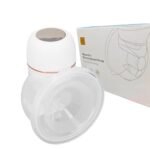 Alister Wearable Breast Pump for Feeding Mothers, Hands Free, 4 Modes & 9 Levels, Touch Screen with Memory Function, 1200 mAh Battery, 210 ML Milk Cup, BPA Free, Compact,