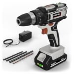 BUILDSKILL 21V Cordless Drill Machine for Home Use | Impact Drill with 10MM Keyless Chuck | 1.5 Ah Single Battery | Charger | Variable Speed | LED Light | Battery Drill Machine | 6 Months Warranty