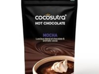 COCOSUTRA Mocha Hot Chocolate Mix | Enjoy hot or cold | 100 g | Drinking Chocolate Powder | No Preservatives | Ready in 2 Minutes | Serves 5 Cups