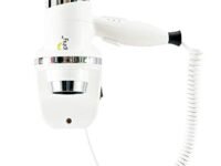 Dolphy 1600 Watts Professional Wall Mounted Unique Design Hair Dryer, White