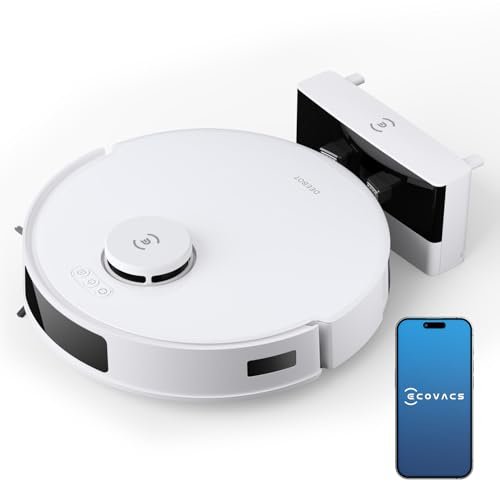 ECOVACS DEEBOT N20 PRO Robotic Vacuum Cleaner, 2024 New Launch, 8000Pa Strongest Suction Robot Cleaner, Anti-Hair Tangle, Deep Sweeping and Mopping, 5200mAh Battery DEEBOT N20 PRO, 300 Minutes