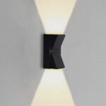 ESS EMM Wall Lights - 10W IP65 Waterproof Wall Lamp –2 Way Exterior Wall Light for Decor| Up Down Light for Balcony | Outdoor Wall Lights for Elevation,Garden & Patio Lights -(Warm White)-Pack of 1