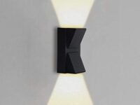 ESS EMM Wall Lights - 10W IP65 Waterproof Wall Lamp –2 Way Exterior Wall Light for Decor| Up Down Light for Balcony | Outdoor Wall Lights for Elevation,Garden & Patio Lights -(Warm White)-Pack of 1