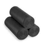 GLUN® Garbage Bags 19x21 Inch Size 20 Litre Capacity Pack of 3 (90Pieces), Oxo-Biodegradable Dustbin Bag, Trash Bag, Waste Bag, Garbage Bag Durable, Leak Proof and Sturdy