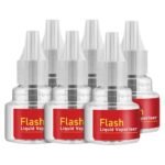 Good Knight Flash Liquid Vapourizer | Mosquito Repellent Refill | Pack of 6 (45ml each)
