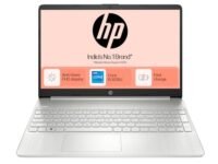 HP 15, 12th Gen Intel Core i5-1235U, 16GB DDR4, 512GB SSD, (Win 11, Office 21, Silver, 1.69kg), Anti-Glare, 15.6-inch(39.6cm) FHD Laptop, Intel Iris Xe Graphics, HD Camera, Backlit Keyboard, fy5009tu