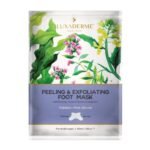 LuxaDerme Korean Peeling & Exfoliating Foot Mask for Baby Soft Feet | Removes Dry Skin & Hard Calluses | Hydrates Dry Feet (Pack of 1)