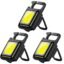 MVIOCS 3Pack LED Keychain Flashlights Rechargeable, High Lumens COB Keychain Work Light Flashlight, Super Bright Small LED Flash Light, Adjustable Brightness,for Camping,Outdoors
