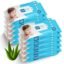 Mee Mee Soft Gentle Baby Wet Wipes (24 Wipes) Pack of 10 | Infused with Aloe Vera and Vitamin E | Paraben & Sulfate Free | Multipurpose Cleansing Wipes | Wipes Combo for Babies