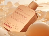 Neude Milk Muse 100ml Daily Face Cleanser Cleansing Milk with Peptides, Whipped Cream; Deep Pore Non-Drying Cleanser for Acne Prone & Sensitive Skin; Hydrating Face Wash Cleansing Milk