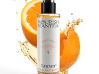 Nourish Mantra Radiant Glow Toner/Face Toner Formulated with Vitamin C, Glycolic Acid, and Vitamin B5/ Glowing Skin & Pore Tightening Toner for Men & Women 150ml