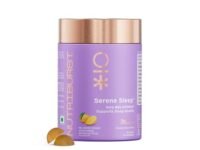 Nutriburst Serene Sleep 5MG Melatonin Gummies for Quality Deep Sleep, Fresh Wake Up | No Stress & Anxiety | Natural Non-Addictive, Non Habit Forming Sleep-Aid | Mango Flavor (30 Gummy)