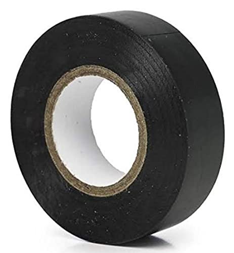 On Blow PVC Multi Purpose 20 Meter Strong Self Adhesive Electrical Insulation Tape for Wire (Black, Each Roll 20 Meters) - Pack of 1