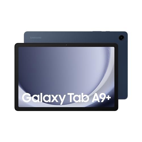 Samsung Galaxy Tab A9+ 27.94 cm (11.0 inch) Display, RAM 4 GB, ROM 64 GB Expandable, Wi-Fi+5G, Tablet, Navy