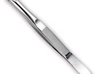 ScentRose Professional Quality Tweezer and Plucker For Upper Lip, Eyebrows and Blackhead | Standard Silver | Stainless Steel