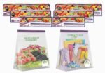 Shalimar Zip 'N' Lock Bag Press Fit Combo Pack Size (Small + Medium + Large) Ziplock/Vegetable/Fridge/MultiPurpose Storage Bag (Pack Of Total 90 Bags) Reusable and Reclosable with Double Lock
