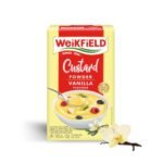 Weikfield Vanilla Custard Powder | Makes Smooth & Creamy Custard | Contains Quality Ingredients | Best for Fruit Salads & Puddings | 500g Carton