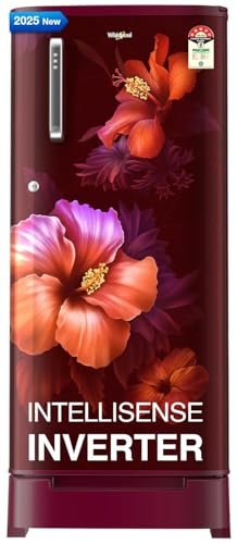 Whirlpool 184 L 5 Star Direct-Cool Single Door Refrigerator with Intellisense Inverter Compressor (205 WDE ROY 5S Inv WINE SPRING-Z)