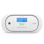 X-Sense Carbon Monoxide Detector Alarm with Digital LCD Display, Replaceable Battery CO Alarm Detector with Peak Value Memory, XC01-R