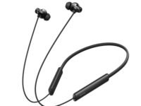realme Buds Wireless 3 Neo in Ear Bluetooth Neckband with 13.4 Mm Dynamic Bass Boost Driver,Upto 32 Hours Playback,Fast Charge,Ai Enc,45Ms Low Latency,Ip55 Dust&Water Resistannt&Bluetooth V 5.4 Black