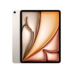 Apple iPad Air 13″ (M2): Liquid Retina Display, 128GB, Landscape 12MP Front Camera / 12MP Back Camera, Wi-Fi 6E, Touch ID, All-Day Battery Life — Starlight