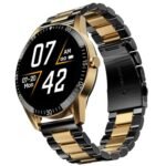 Fire-Boltt Talk Bluetooth Calling Smartwatch, 1.39" TFT Display with Dual Button, Hands On Voice Assistance, 120 Sports Modes, in Built Mic & Speaker (Talk, Black Dual)